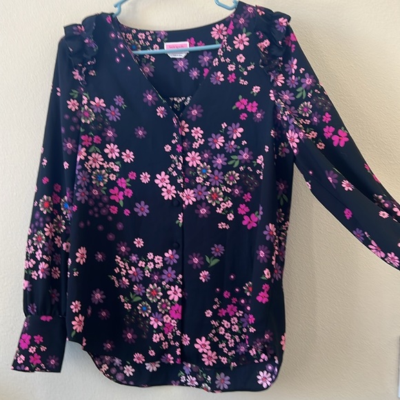 Kate spade long sleeve floral blouse - Picture 5 of 5